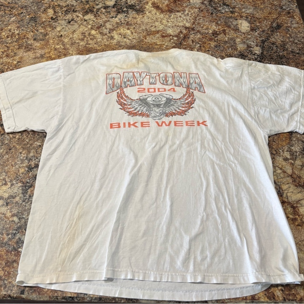 Vintage 2004 Daytona Bike Week T-Shirt - Picture 3 of 6